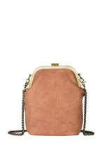 Cross Body Tas Nervure Woomen Bruin nervure WNER04