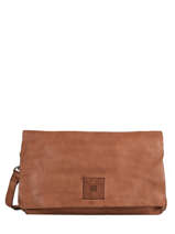 Cross Body Tas Heritage Leder Biba Bruin heritage BT5