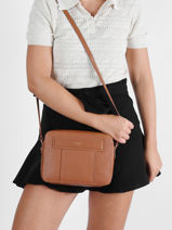 Cross Body Tas M Judith Leder Le tanneur Bruin judith TJUD1110-vue-porte