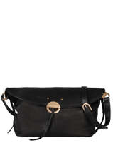 Schoudertas Othilia Leder Vanessa bruno Zwart hobo WAST