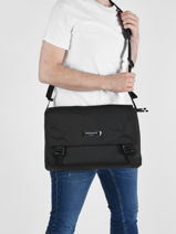 Longchamp Le pliage energy Schoudertas Zwart-vue-porte