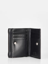 Portefeuille K/saddle Leder Karl lagerfeld Zwart k saddle 216W3220-vue-porte