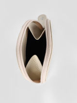 Portemonnee Caviar Leder Crinkles Beige caviar 14291-vue-porte