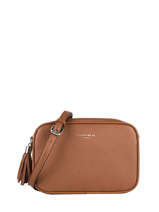 Cross Body Tas Grained Miniprix Bruin grained HOWARD