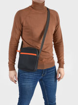 Cross Body Tas Hexagona Zwart master 586761-vue-porte