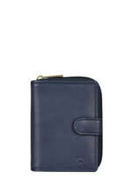 Portefeuille Leder Katana Blauw marina 753052