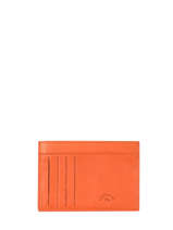 Kaarthouder Leder Katana Oranje marina 753001