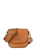 Schoudertas Cairns Leder Etrier Bruin cairns ELENA-B