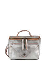 Cross Body Tas Argento Leder Paul marius Grijs argento GAVROARG