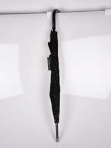 Paraplu Met Stok Isotoner Zwart parapluie 9457