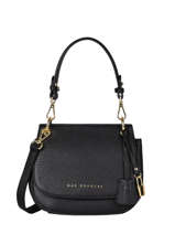 Cross Body Tas Romy Leder Mac douglas Zwart romy X