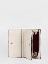 Portefeuille Met Rits Ninon Leder Lancel Beige ninon A11123-vue-porte