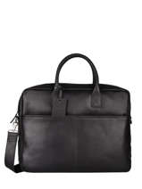 Documententas Max Vintage Worker Leder Burkely Zwart vintage 22