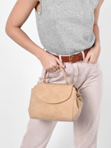 Cross Body Tas Nervure Woomen Beige nervure WNER05-vue-porte