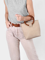 Cross Body Tas Acacia Woomen Beige acacia WACAC10-vue-porte