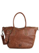 Shoppingtas Heritage Leder Biba Bruin heritage EUG1L