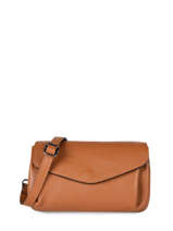 Cross Body Tas Caviar Leder Milano Bruin caviar CA21121