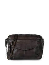 Cross Body Tas Naina Leder Pieces Zwart naina 17122474