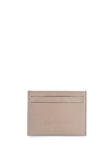 Longchamp Le foulonn� Kredietkaarthouder Grijs