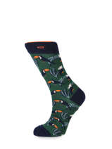 Chaussettes Cabaia Groen socks ALI
