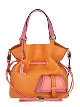 Bucket Bag M Premier Flirt Leder Lancel Oranje premier flirt A10531