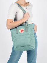 Rugzak Kanken Totepack N1 Fjallraven Blauw kanken 23710-vue-porte