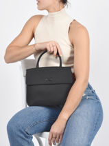 Cross Body Tas Clarita Leder Nathan baume Groen nathan 18-vue-porte