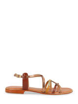 Sandalen Harry Uit Leder Les tropeziennes Geel women HARRY