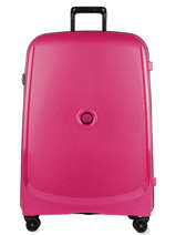 Harde Reiskoffer Belmont + Delsey Roze belmont + 3861826