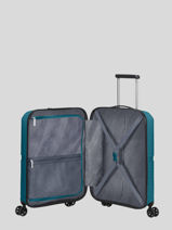 Handbagage Airconic American tourister Blauw airconic 88G001-vue-porte