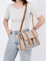 Cross Body Tas Fidele Craie Beige fidele L-vue-porte