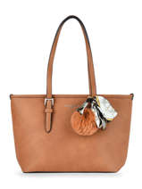 Schoudertas Grained Miniprix Bruin grained F2531