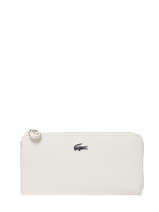 Portefeuille Daily Classics Lacoste Wit daily classic NF2780DC