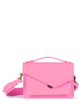 Cross Body Tas Zo Leder Lancaster Roze zoe 10