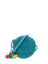 Cross Body Tas Le voyage en panier Blauw kids PM231