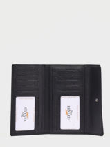 Portefeuille Foulonné Leder Yves renard Zwart foulonne 29439-vue-porte