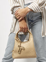Handtas Juliette Leder Le tanneur Wit juliette TJET1004-vue-porte