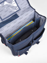 Boekentas Jongen 2 Compartimenten Kickers boy 671470-vue-porte