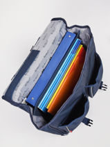 Boekentas Op Wieltjes 2 Compartimenten Kickers boy 691470-vue-porte