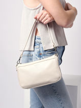 Cross Body Tas Confort Leder Hexagona Beige confort 462348-vue-porte