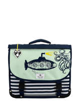 Boekentas 1 Compartiment Pol fox Blauw garcon GCA35R