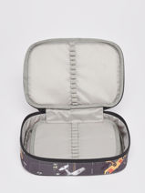 Pennenzak Mace 1 Compartiment Stones and bones Grijs boys B-vue-porte
