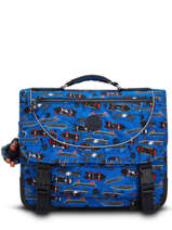 Boekentas 2 Compartimenten Kipling Blauw back to school KI6543