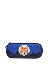 Pennenzak 1 Compartiment Jeune premier Blauw classics PB022