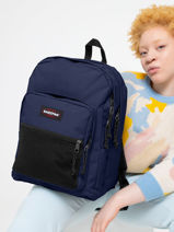 Rugzak 2 Compartimenten Eastpak Blauw authentic EK060-vue-porte