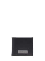 Portefeuille Leder Calvin klein jeans Zwart inst K509504