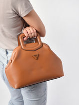 Handtas Eco Brenton Guess Bruin eco brenton EVB83900-vue-porte