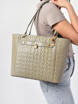 Cross Body Tas Noelle  Guess Beige noelle GI787923-vue-porte