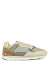 Sneakers Tampa Uit Leder Hoff Bruin women 22202013