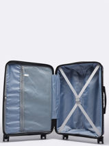 Harde Reiskoffer Seville Travel Blauw seville M-vue-porte